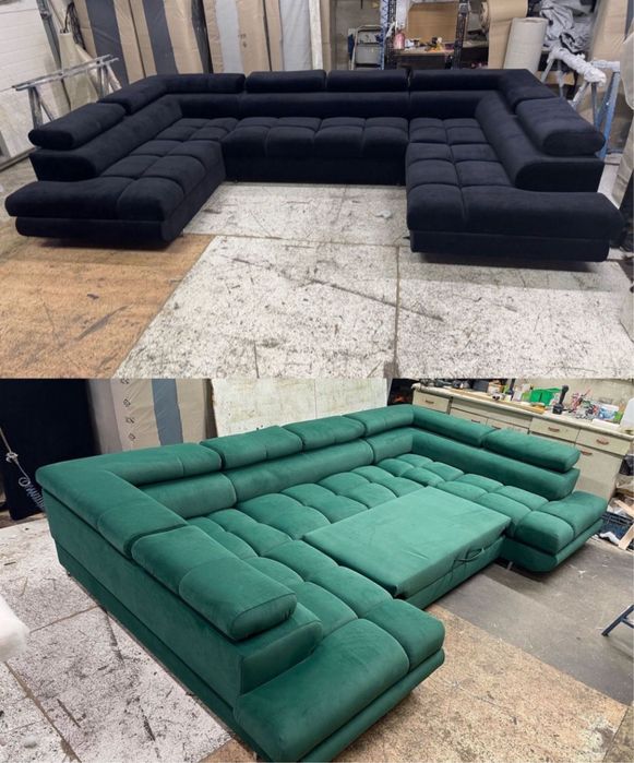 Naroznik Roki Pikowany Funkcja spania 3 Rozmiary