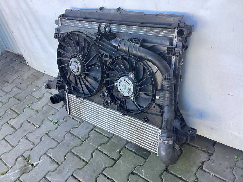 Комплект Радіаторів Renault Master 4 мотор 2.3 Opel Movano Радіатор