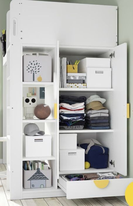 2 camas altas ikea modelo SMASTAD 90x200