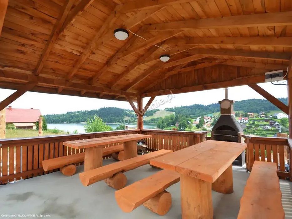 Noclegi Solina | Domek do 8 osób z widokem na jezioro Solińskie | Bieszczady