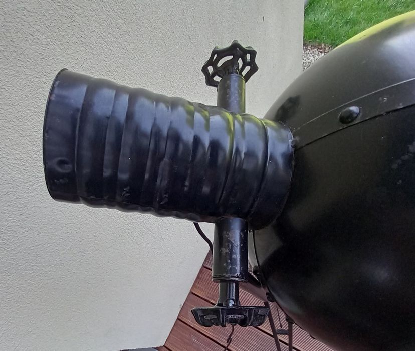 Lampa Loft indriustal. Czarna trójnóg
