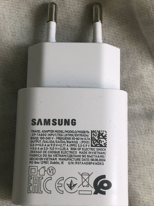 Ładowarka nowa Samsung 25w Z kablem oryginalns