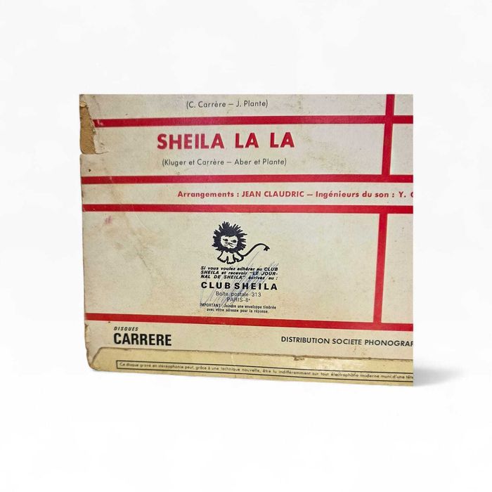 Disco Vinil LP Sheila – Oncle Jo – 33 RPM – Autografado