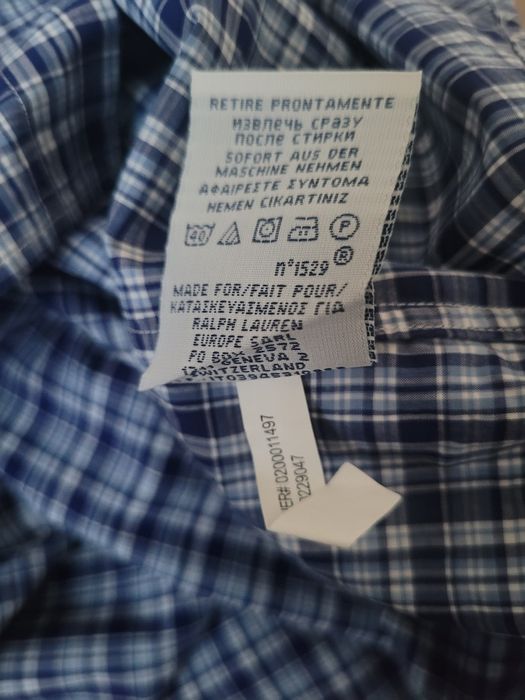 Koszula w kratkę Ralph Lauren