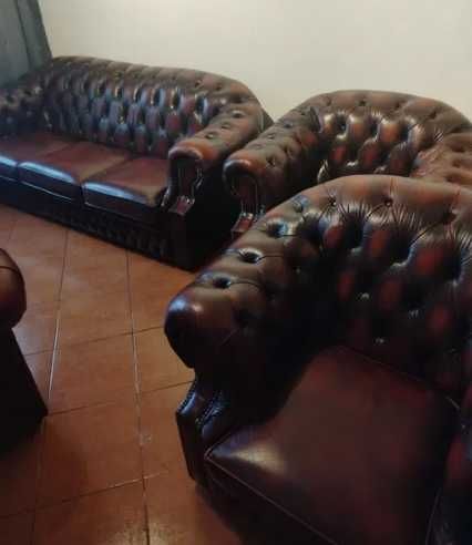 дивани комплекти  честерфілд людовік барокко шкіра chesterfield