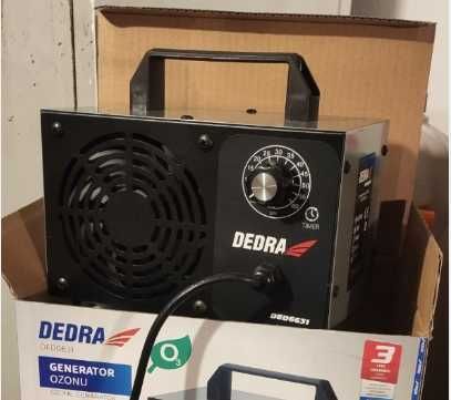 Ozonator Dedra Generator Ozonu 60 000 Mg/h Oczyszczacz Powietrza Timer