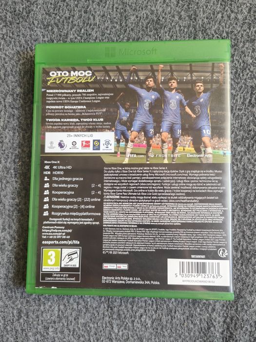 FIFA 22 2022 Xbox one s x series Polska wersja
