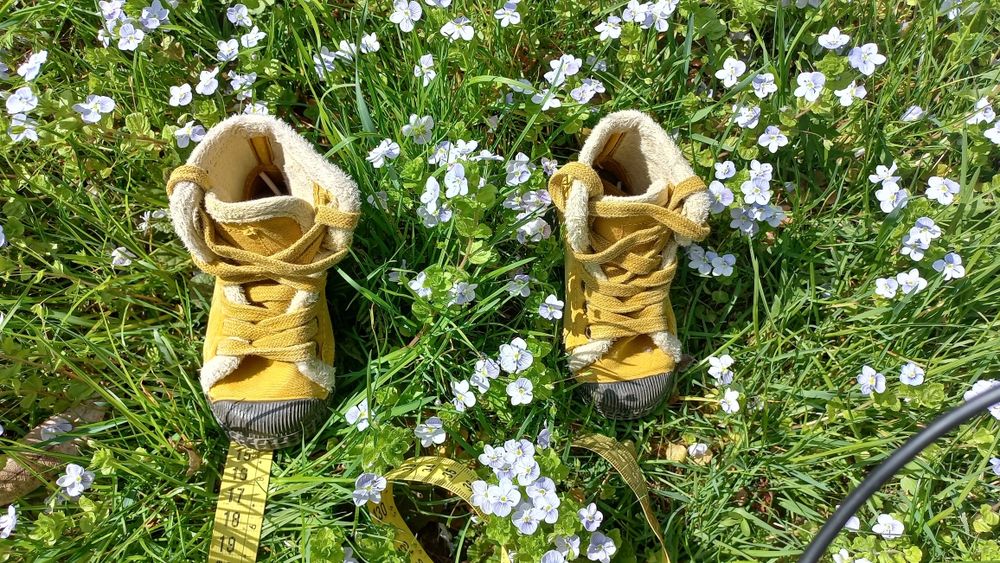 Кеди високі з утепленням штучний мякий акриловий ворс, 21 роз,12,5 уст
