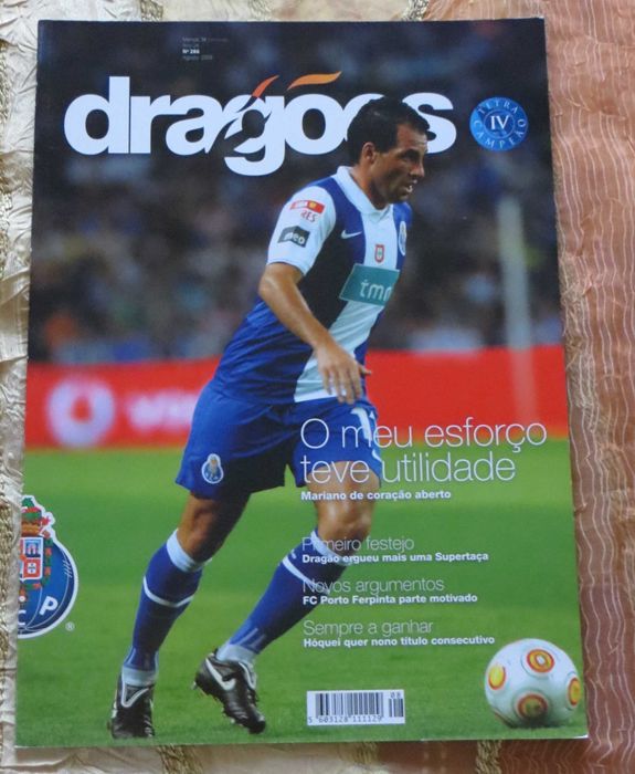 Revista Dragões Nº 286 - FCP Festejo - Dragão ergueu mais 1 Taça 2009