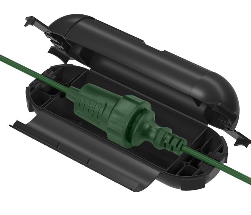 BN-LINK Wodoodporna skrzynka na wtyczke przedłużacza, IP44