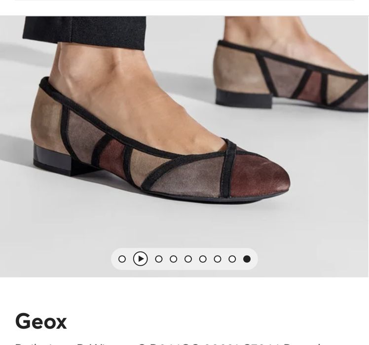 Туфлі балетки Geox! Розмір 36