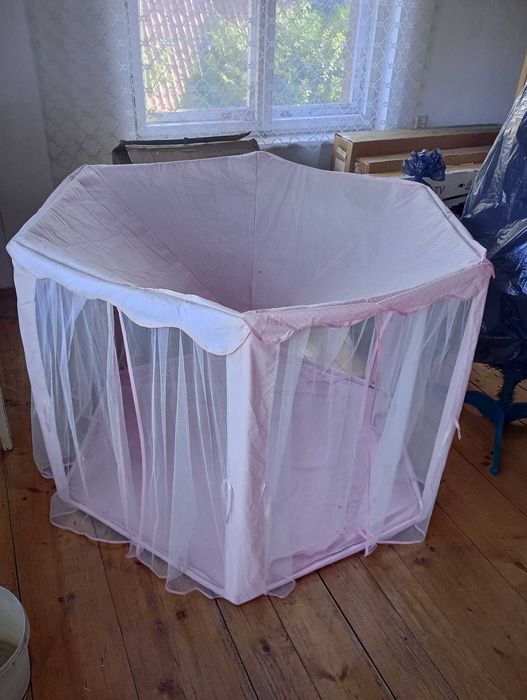 domek różowy dla dziewczynek