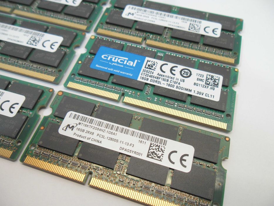 Pamięć RAM 16GB DDR3L kość rok gwarancji FV23 sklep Kraków