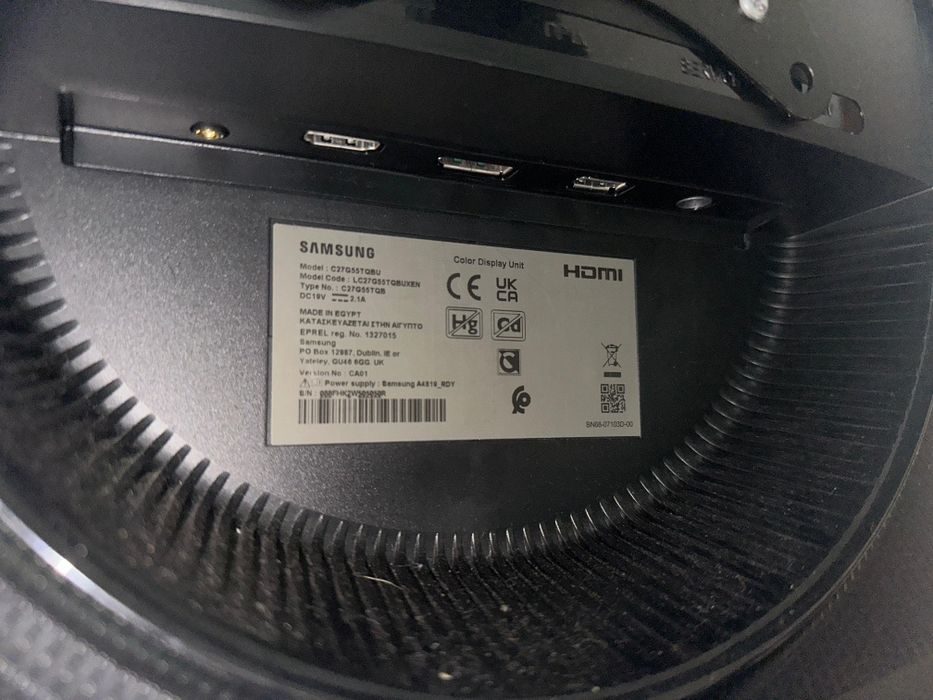 Monitor Gaming Samsung Odyssey G5 27 polegadas