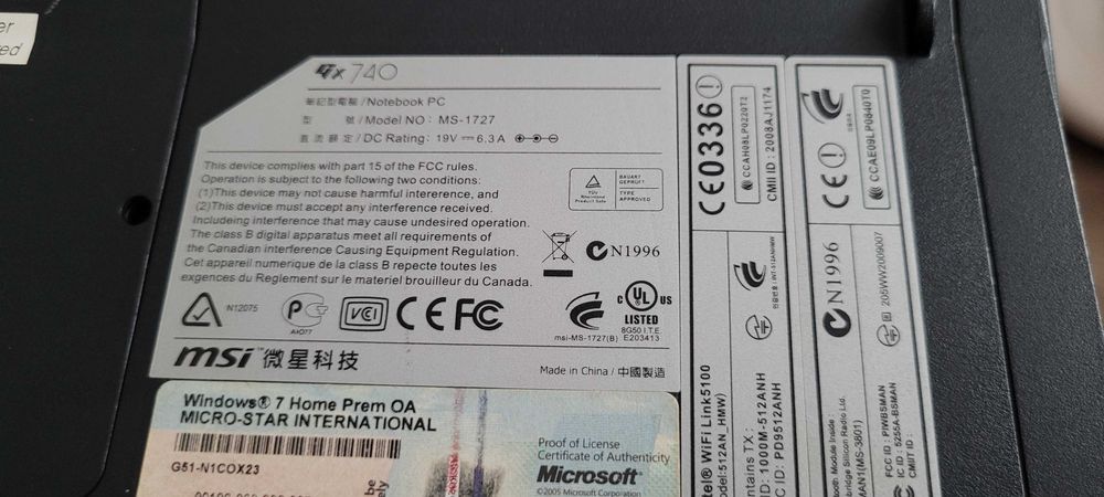 Laptop gamingowy msi gx740 17cali radeon dedykowany