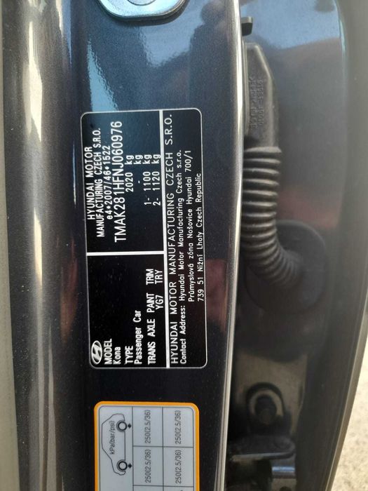 hyundai kauai 39kw  2022