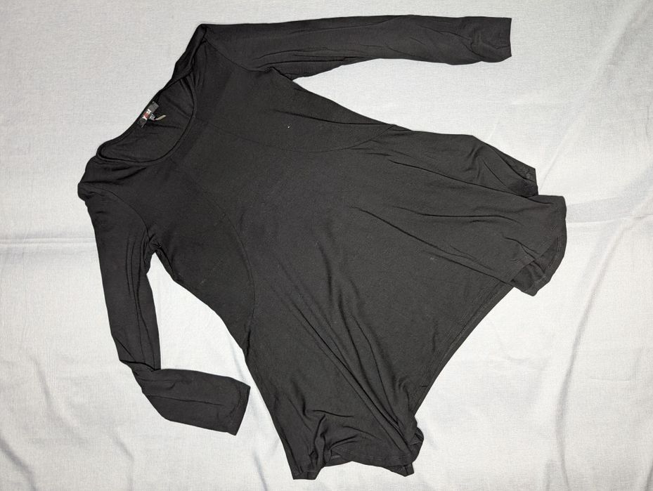 Czarna sukienka oversize