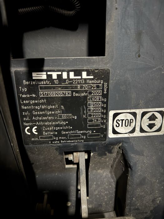 Продам погружчик навантажувач Still r70-25t