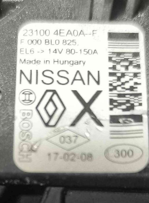 Alternador 231004EA0A - RENAULT MEGANE IV Hatchback