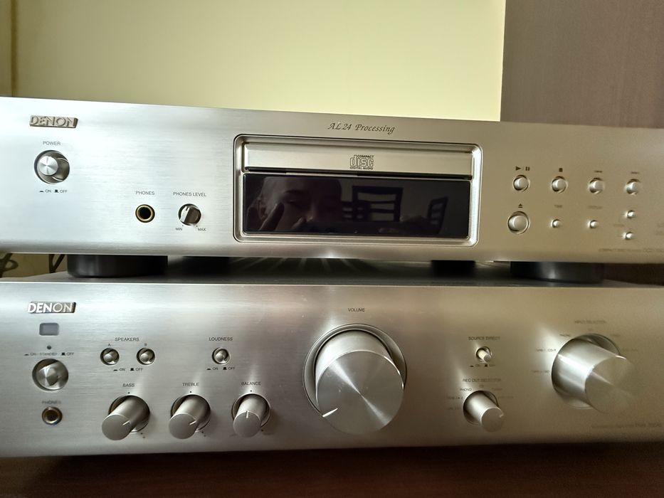 Denon PMA-700AE + DCD-700AE – wzmacniacz i odtwarzacz CD + pilot