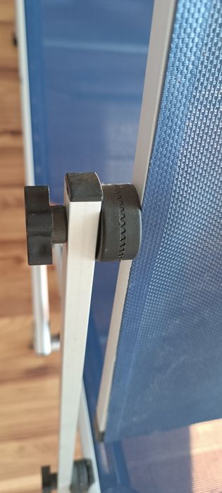 Leżak ogrodowy, plażowy z daszkiem