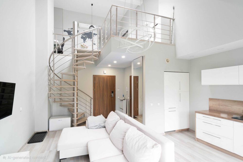 Luksusowy apartament 58m² z antresolą, Zamoyskiego 73, Stare Podgórze, Kraków | Luxury 58m² duplex loft, Zamoyskiego 73, Kraków – no agency fee