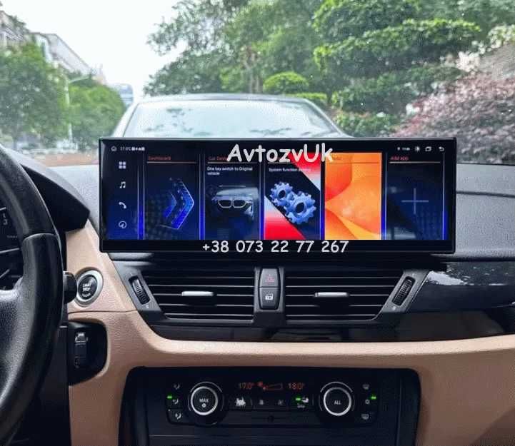 Дисплей BMW X1 e84 GPS USB NBT EVO Х1 Магнітола е84 Android 15 CarPlay