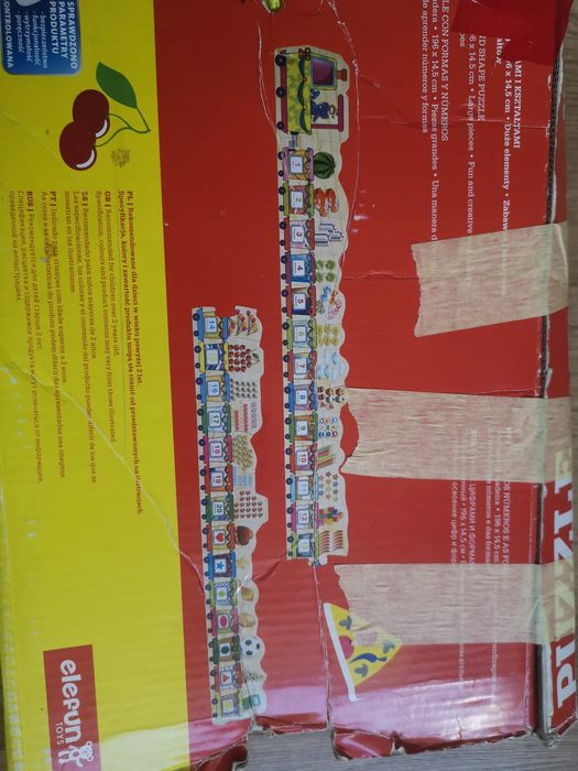 Puzzle liczby/kształty