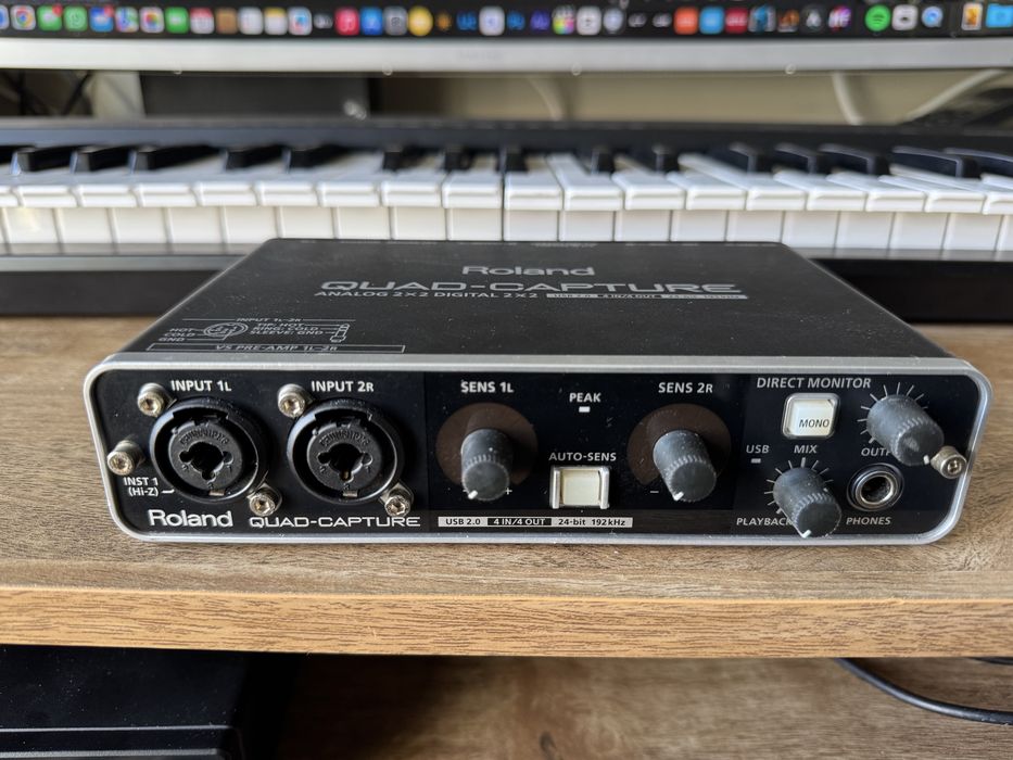 Roland A-49 e Quad-Capture