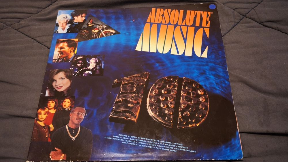 Вінілові платівки сбірники Absolute Music.