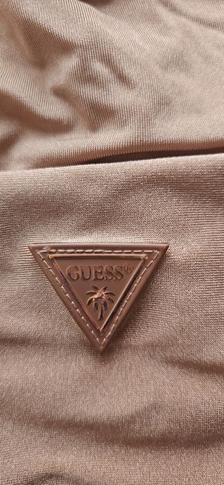 Strój jednoczęściowy cekiny brąz GUESS 36 38