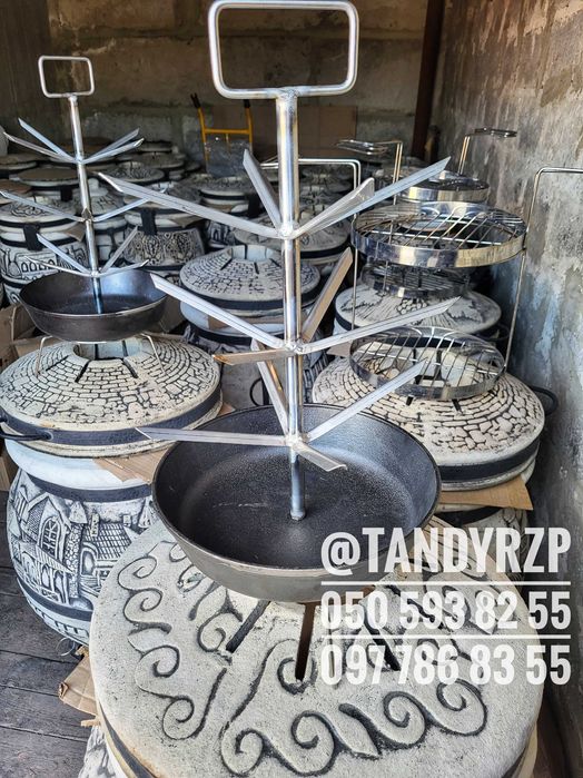 Сетка гриль. Насадка и аксессуары в ТАНДЫР. Набор гриль 4в1 ТАНДИР