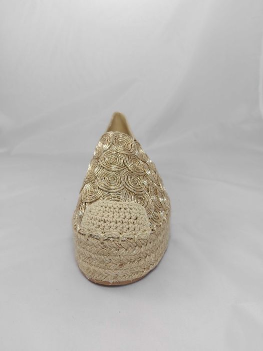 Espadryle Bellamica złote