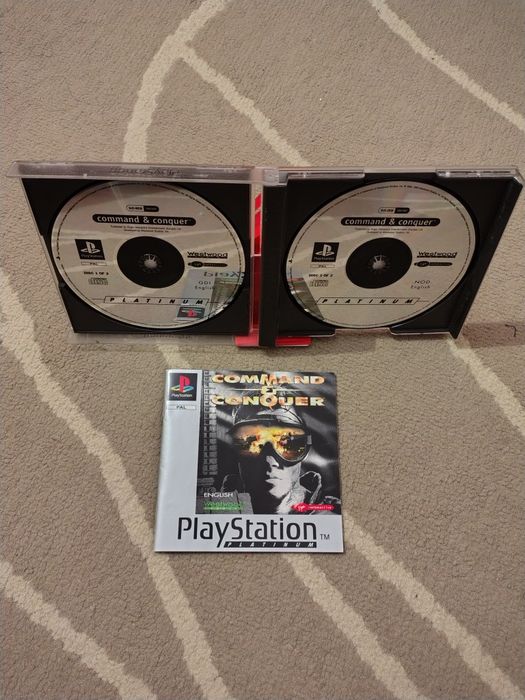 Command & Conquer - PS1 Edição Platinum (Inglês / Completo) CIB