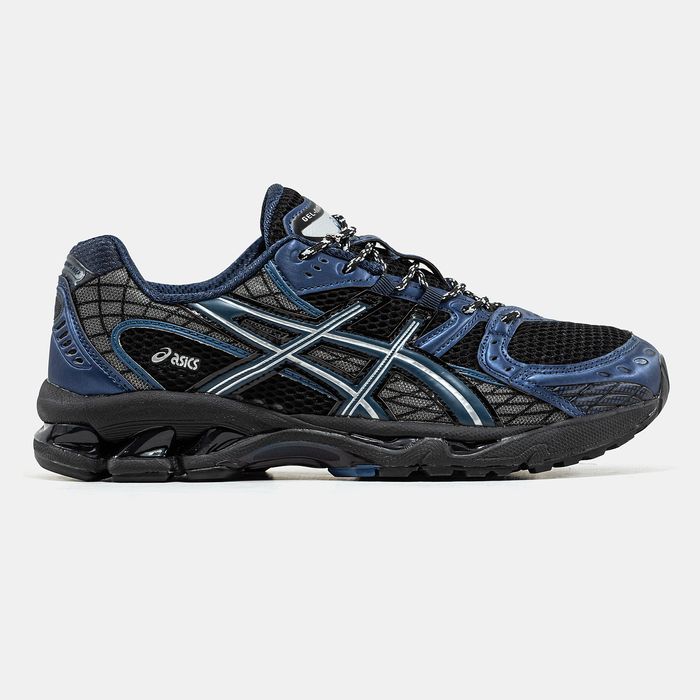Кросівки Кроссовки Asics Gel-Nimbus 10.1 Black Blue Чорний Синій Чёрный Синий Кросовки демісезон