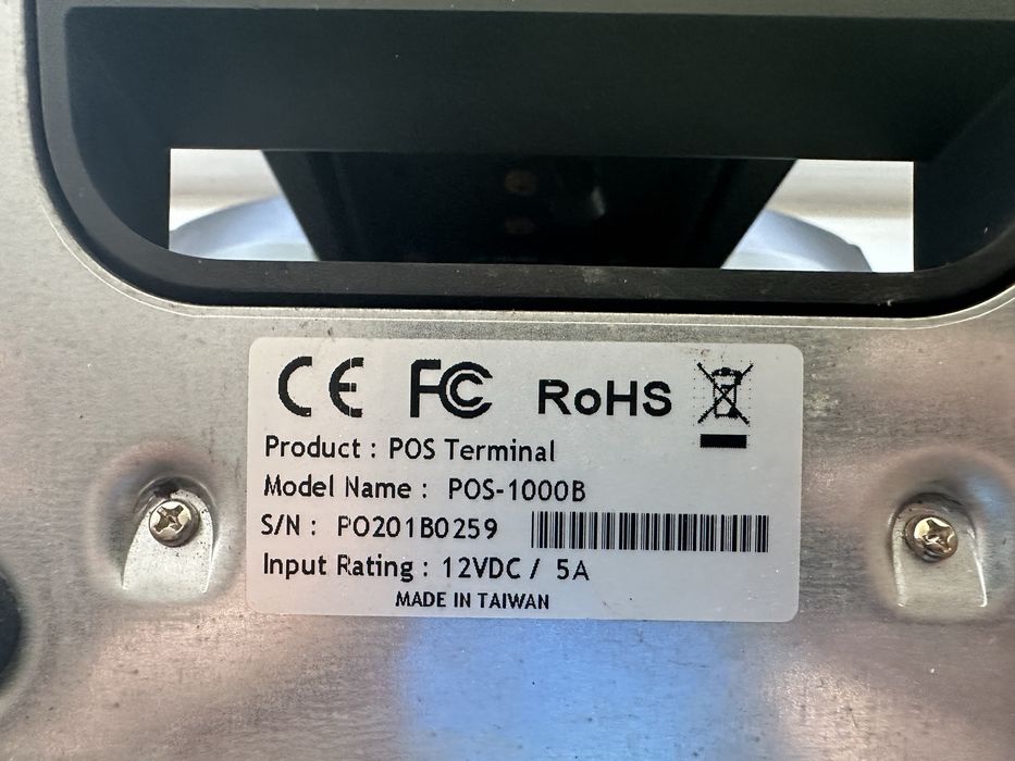 POS Terminal TYSSO POS-1000B