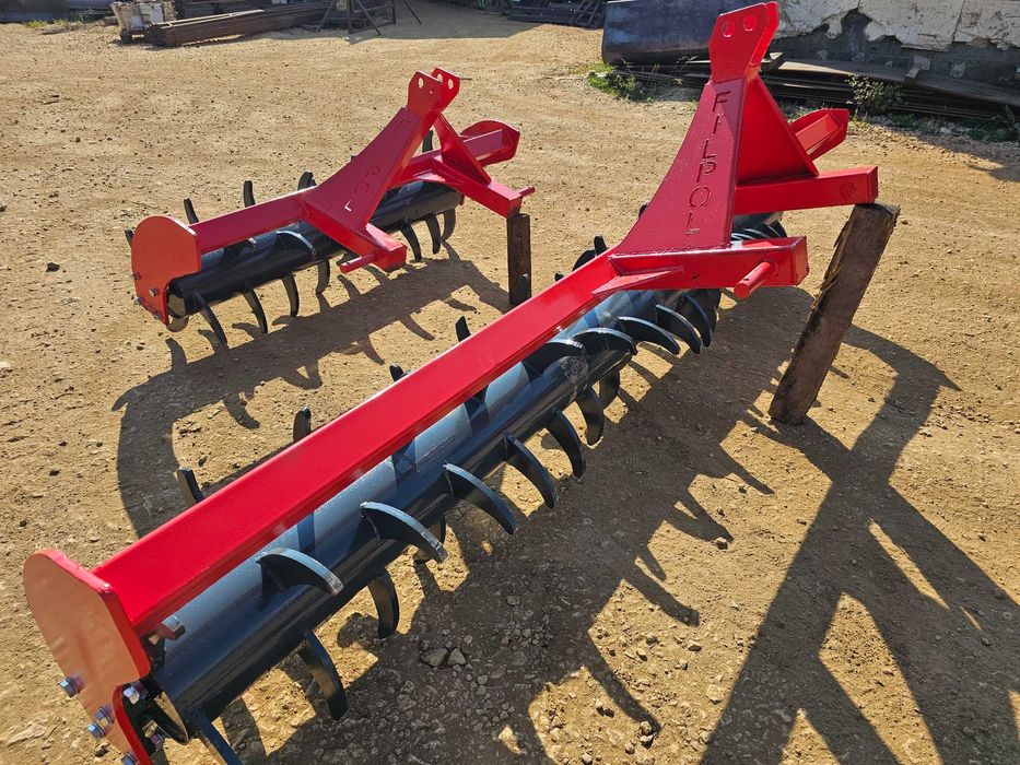 Rolka kolczatka, mulczujący kolczasty wał do brony pojedynczy DOWÓZ