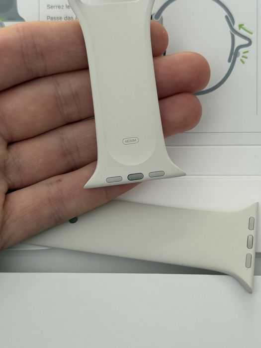 Оригінальний ремінець Apple для Apple Watch 44-46 mm Star Light