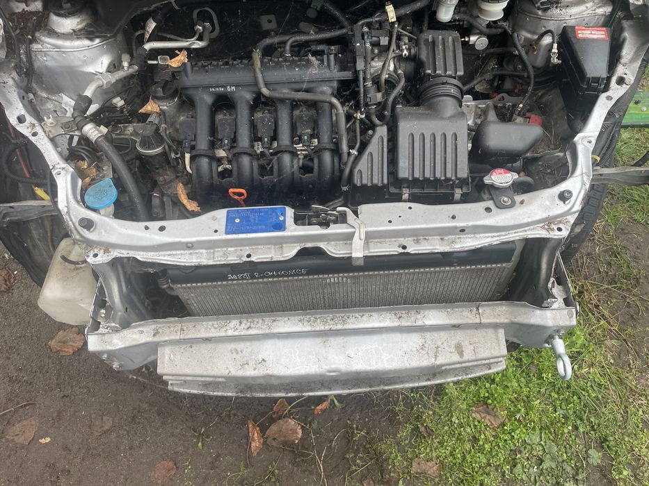 Wzmocnienie pas przedni Honda Jazz II 02-08 Chłodnica Wentylator kompl