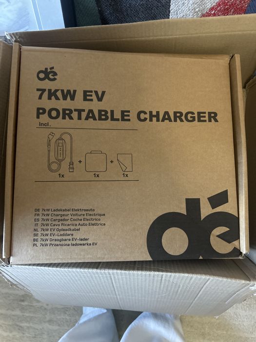 Carregado de carro electrico 7,4w 32a 8m potencia de carregamento ajustavel