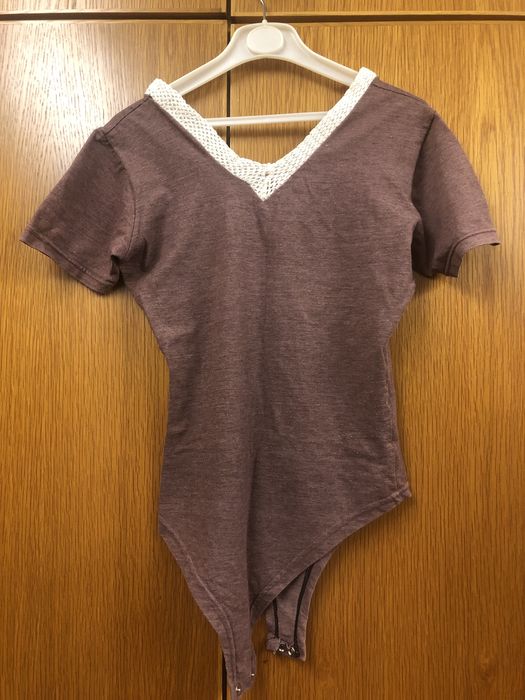 Body tshirt crochet novo