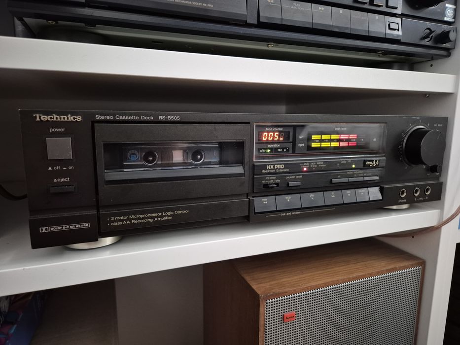 Technics RS-B505 - sprawny, bardzo dobry stan techniczny