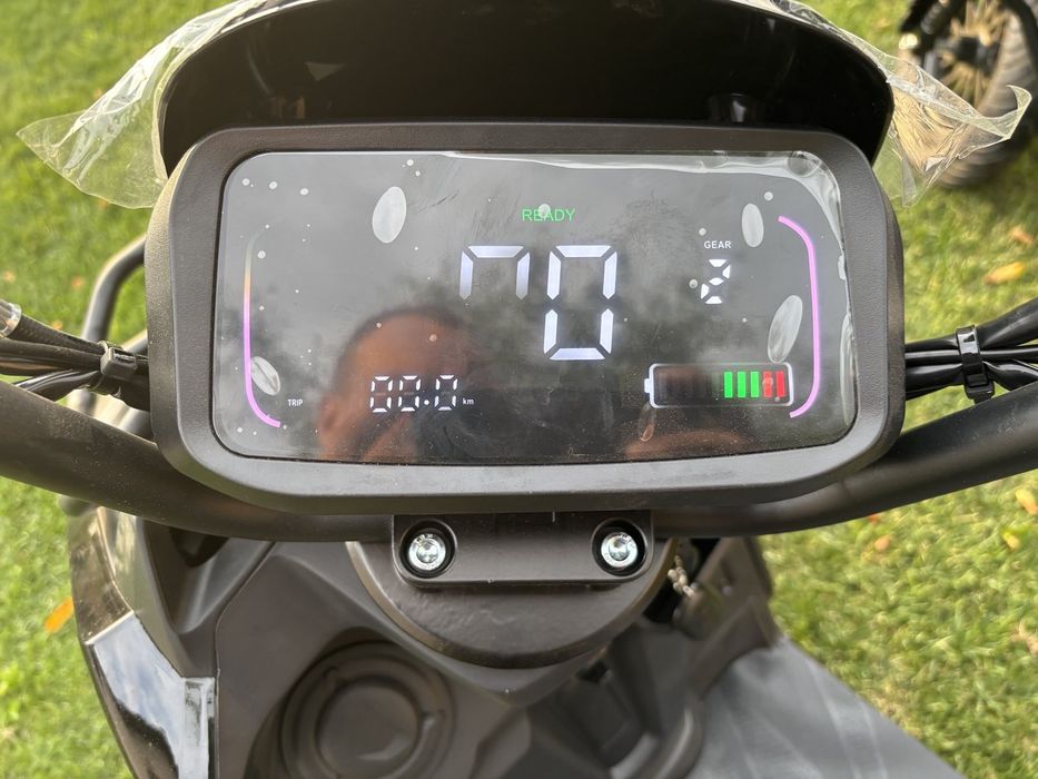 Електро скутер Corso  BLack Fury ( special ) 2800w LFP АКБ 72v40ah