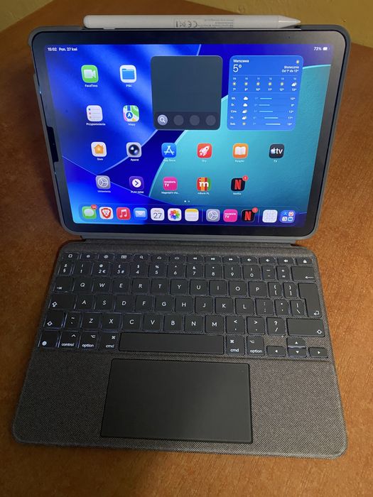 Apple ipad air 4 z klawiatura