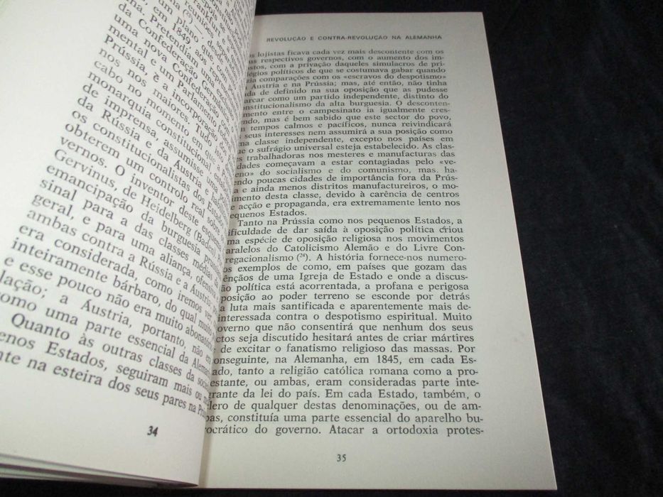 Livro Revolução e Contra-Revolução na Alemanha