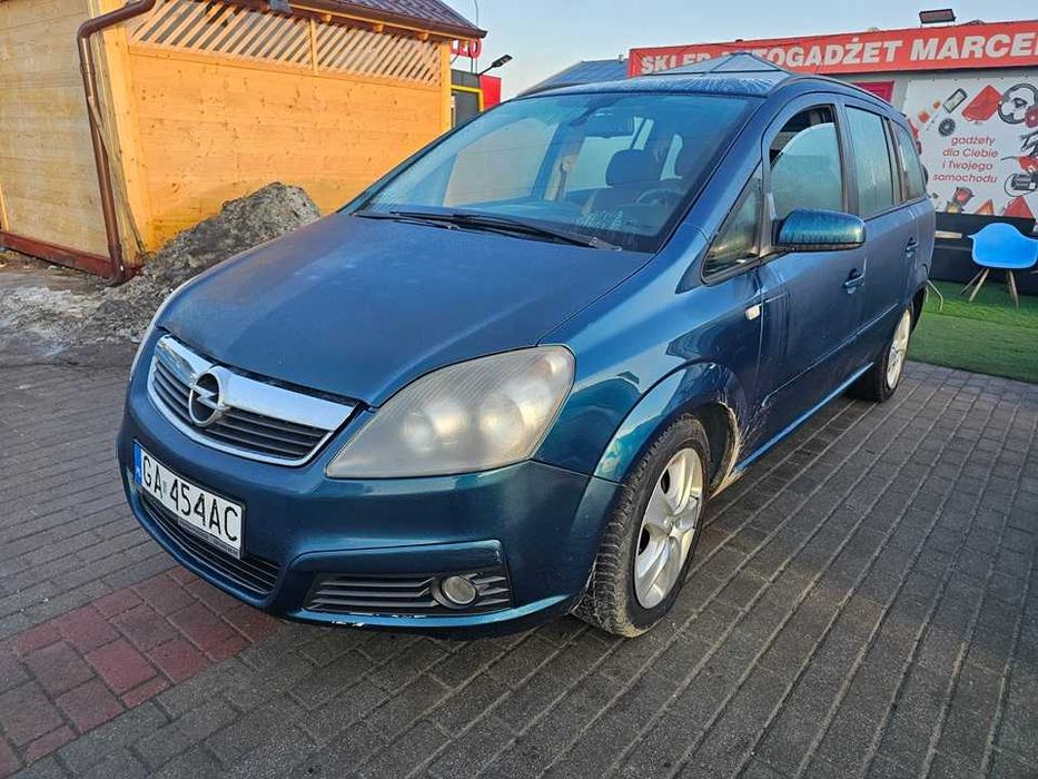 Opel Zafira 7osobowy/1.8benzyna gaz/PT do lipca/2007r/140KM/manual