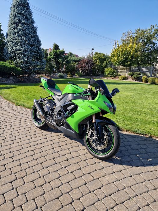 Kawasaki ZX-10R Ninja 3gen Zielona 1000cm3 2008r Sieradz
