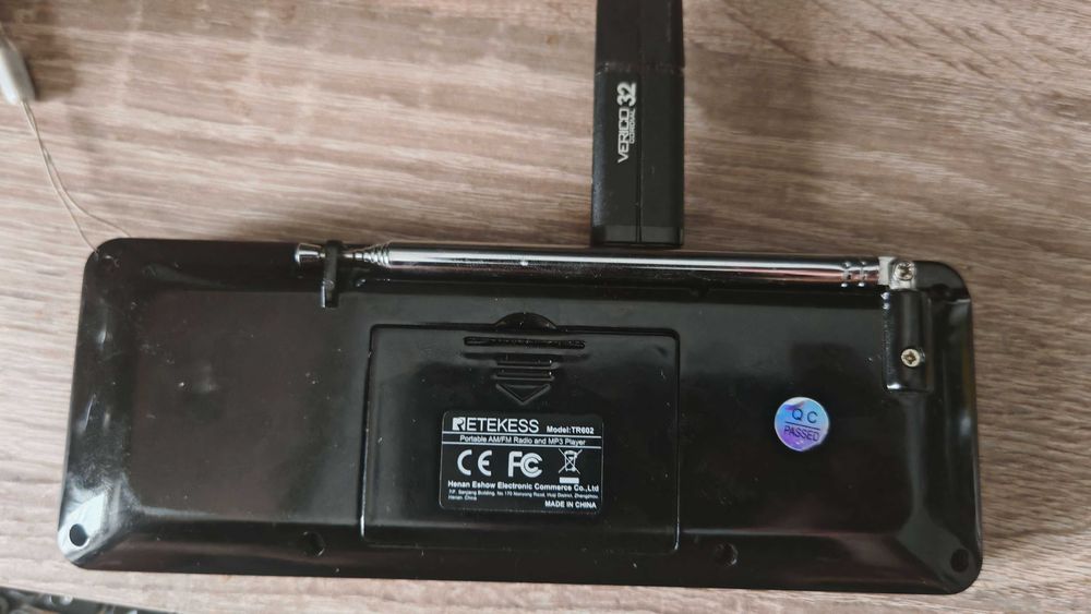 Звуковая колонка RETEKESS TR602 с Bluetooth, с AM FM