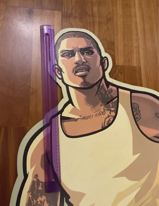 GTA San Andreas stand up display da Rockstar
