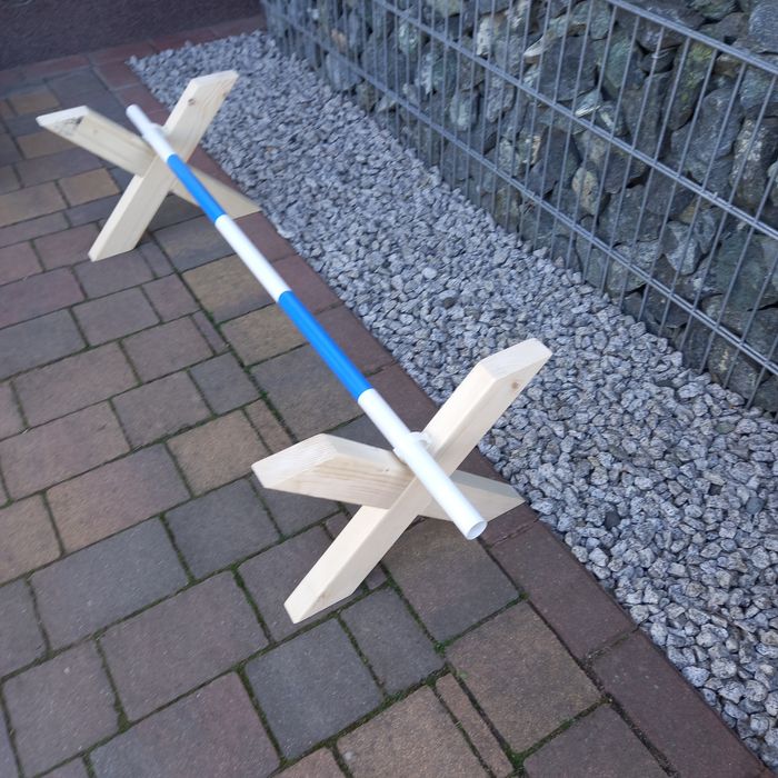 Komplet trzech  przeszkod do hobby horse